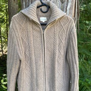 Tylho zip cardigan sweater men’s L.